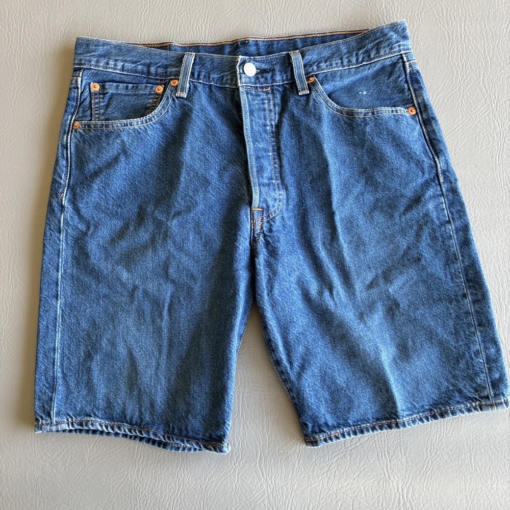 Levis 501 Mens Denim Shorts 32 Jorts Americana Classic Dadcore Y2K GUC